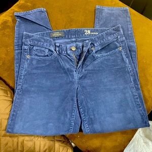 J.Crew toothpick corduroys